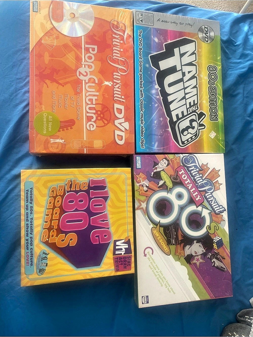 Trivial Pursuit Pop Culture 2 DVD; Trivial Pursuit Totally 80s; Name That Tune